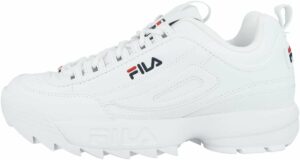 Sneakers bianche uomo, scarpe bianche uomo, sneakers fila bianche, sneakers bianche uomo vulcanizzate, sneakers bianche alla moda, tendenze sneakers uomo, sneakers uomo bianche pelle, sneakers bianche uomo alte, sneakers bianche uomo con suola alta, sneakers fila disruptor